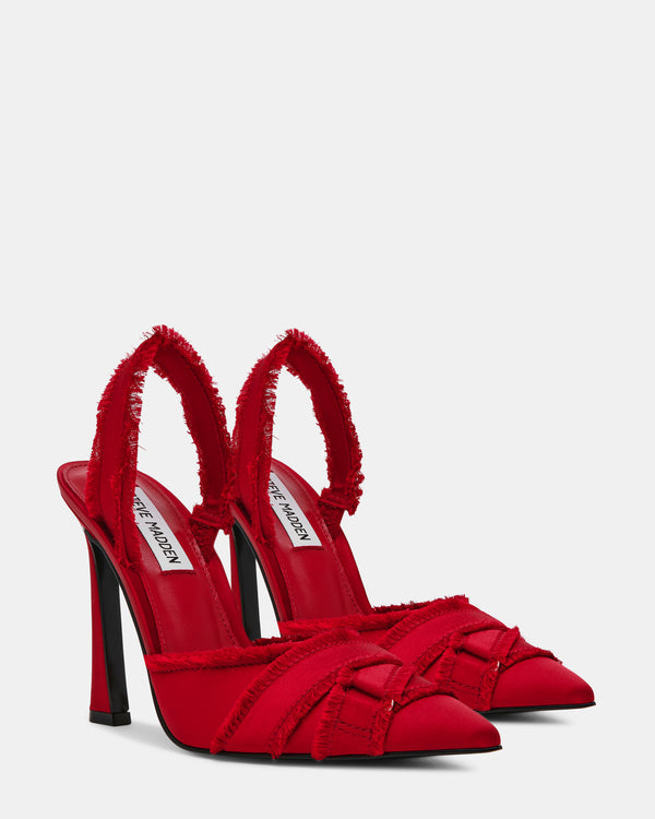 Steven New York Larysa Rouge Satiné