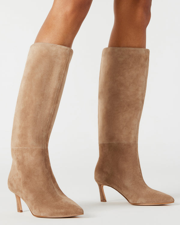 Steven New York Lavan Taupe Suede