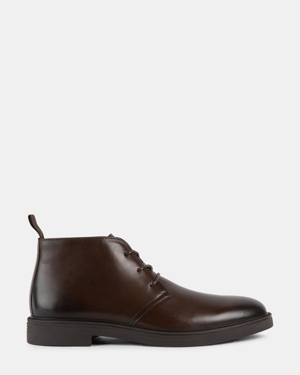 steven new york Lenny Cuir Marron