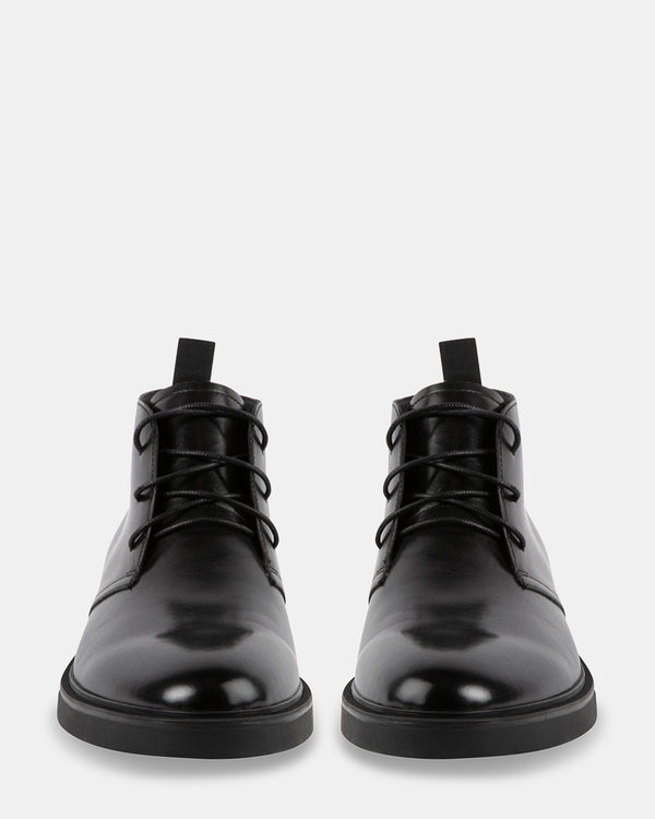 Steven New York Lenny Cuir Noir
