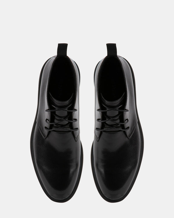 Steven New York Lenny Cuir Noir