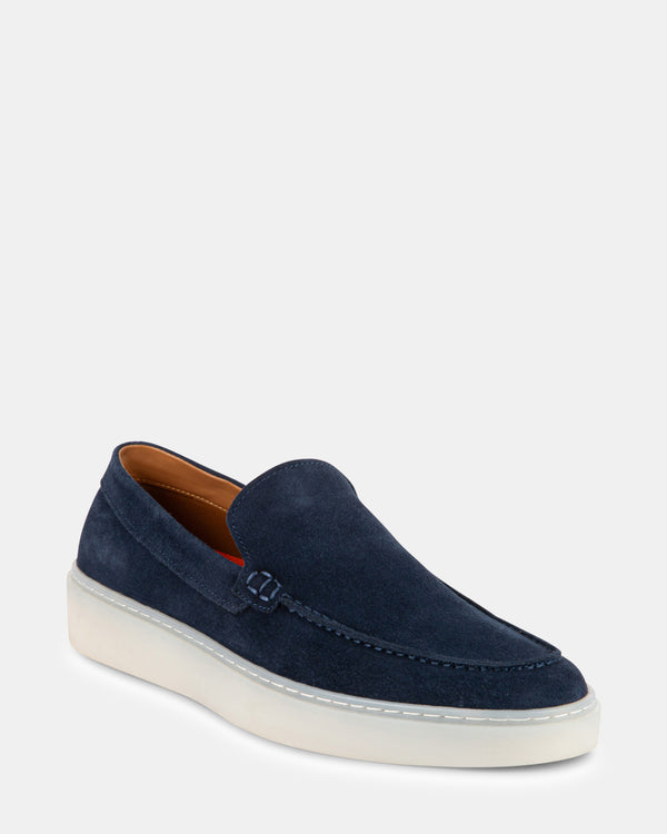 Steven New York Lennyn Bleu Marine Suede
