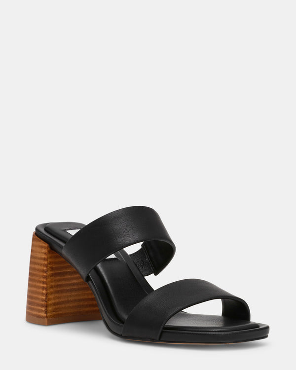 Steven New York Liliann Cuir Noir