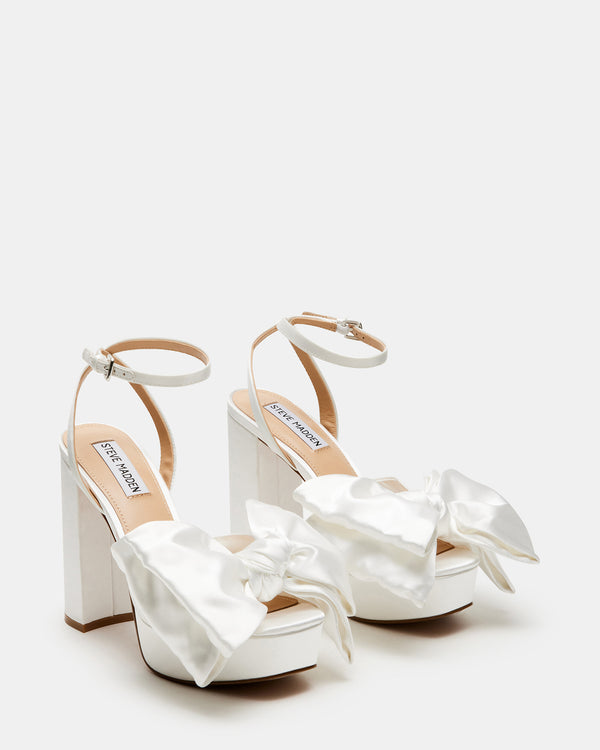 Steven New York Lively Satin Blanc Vivant