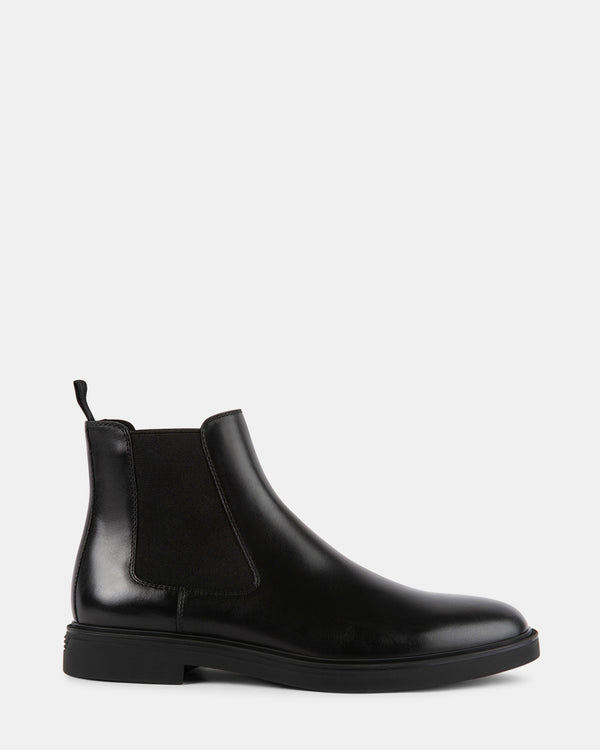 steven new york Logik Cuir Noir