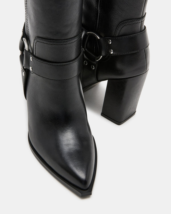 Steven New York Lolly Cuir Noir