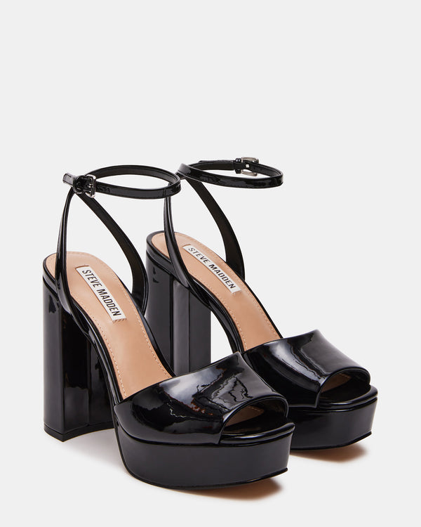 Steven New York Lourdes Noir Vernis
