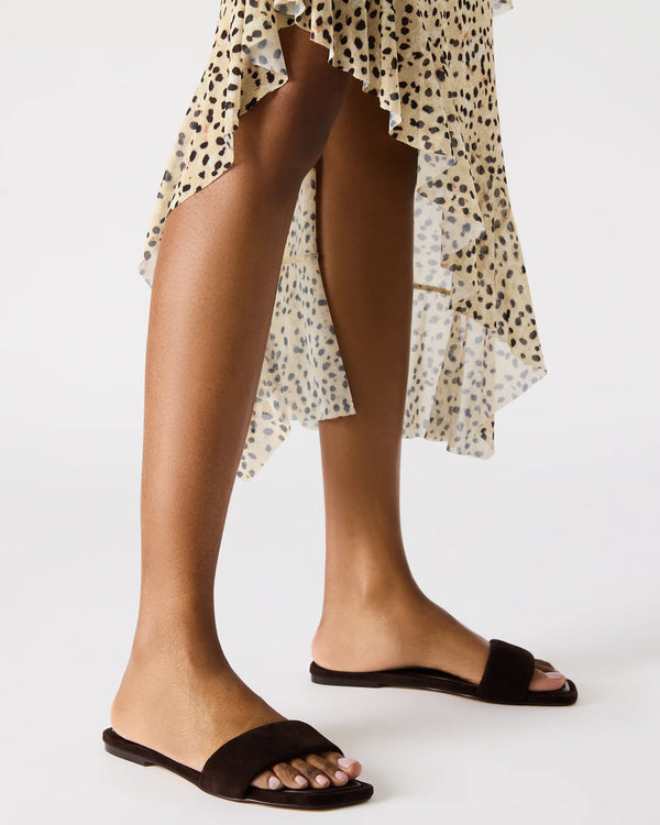 Steven New York Lumina Brun Suede