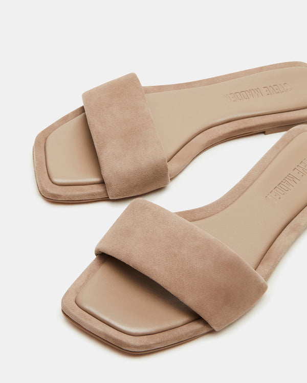 Steven New York Lumina Taupe Suede