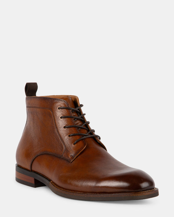 Steven New York Madrigo Brun Clair Cuir