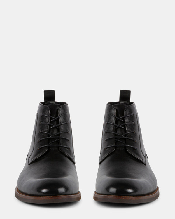 Steven New York Madrigo Cuir Noir