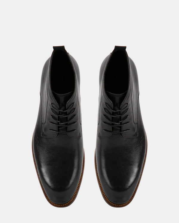 Steven New York Madrigo Cuir Noir