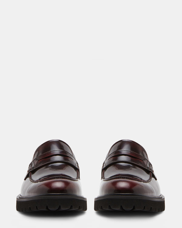 Steven New York Maisonn Cuir Bordeaux