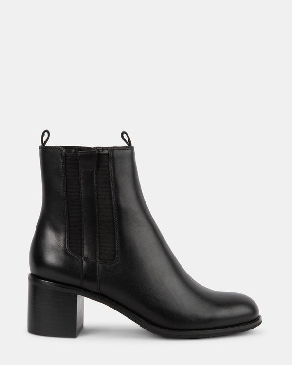 steven new york Mallory Cuir Noir