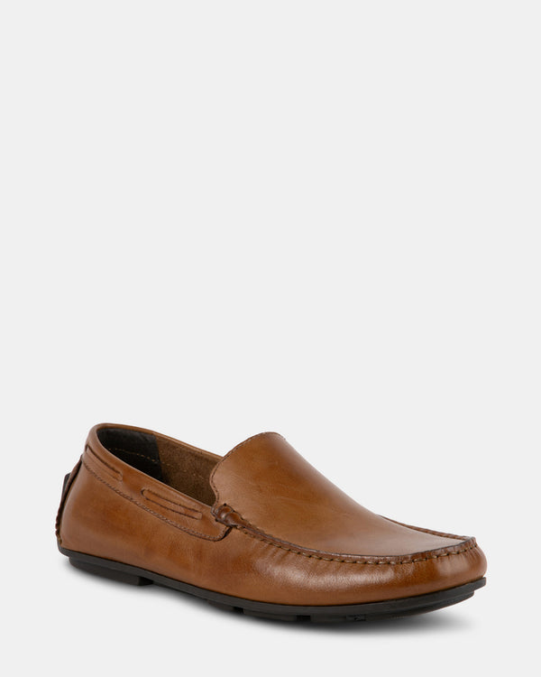 Steven New York Manolo Cuir Marron