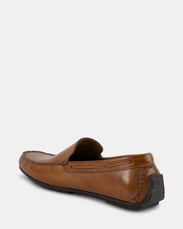 Steven New York Manolo Cuir Marron