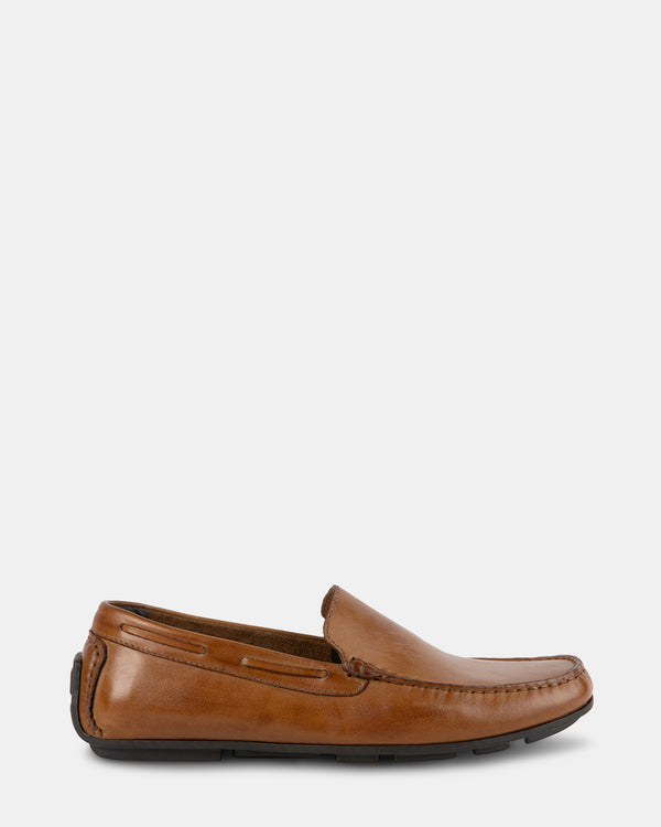steven new york Manolo Cuir Marron