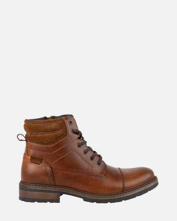 steven new york Marius Cuir Brun