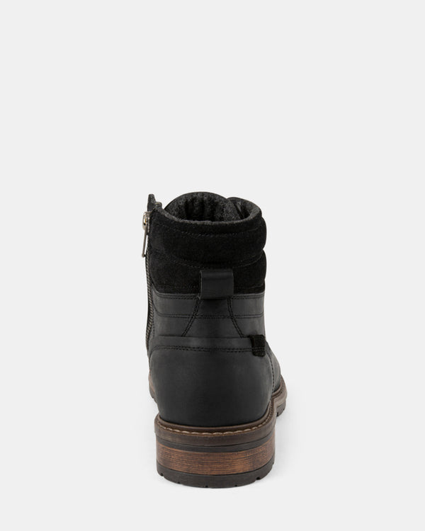 Steven New York Marius Cuir Noir