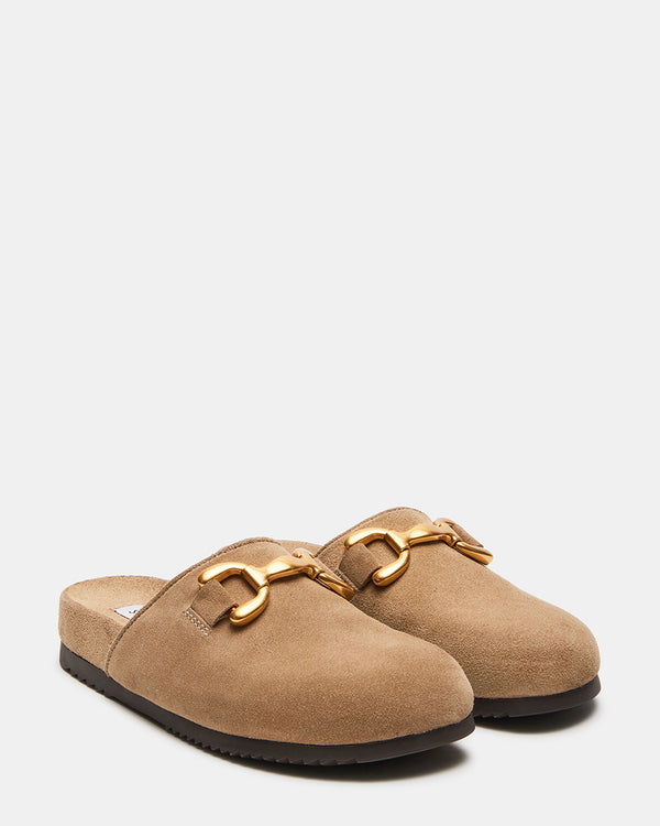 Steven New York Masin Daim Taupe