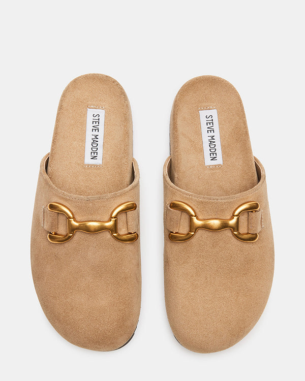 Steven New York Masin Daim Taupe