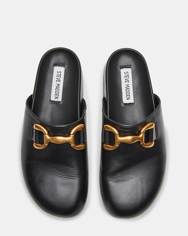 Steven New York Masin Noir Cuir