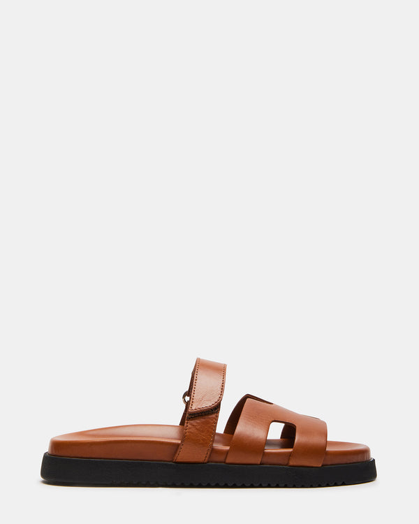 steven new york Mayven Cuir Cognac