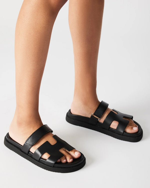 Steven New York Mayven Cuir Noir