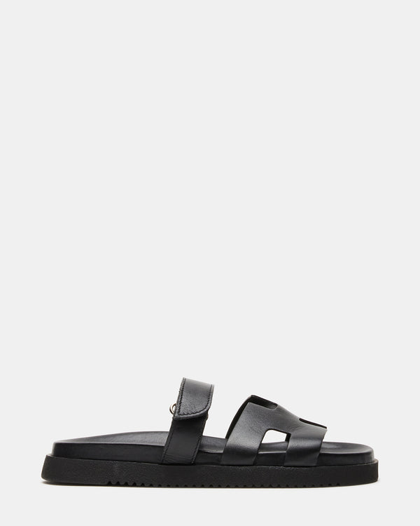steven new york Mayven Cuir Noir