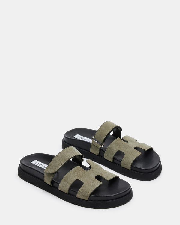 Steven New York Mayven Daim Kaki