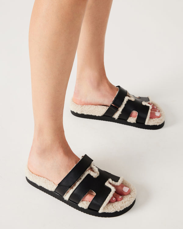 Steven New York Mayven-f Cuir Noir