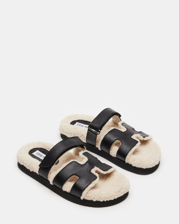 Steven New York Mayven-f Cuir Noir