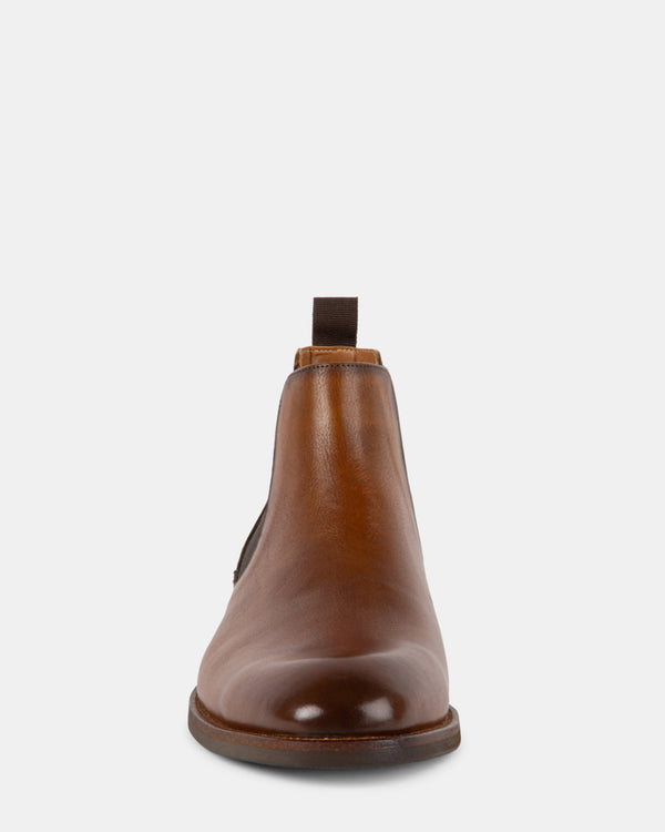 Steven New York Meridian Brun Clair Cuir