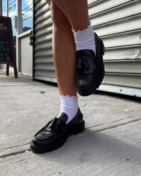 Steven New York Minka Cuir Noir