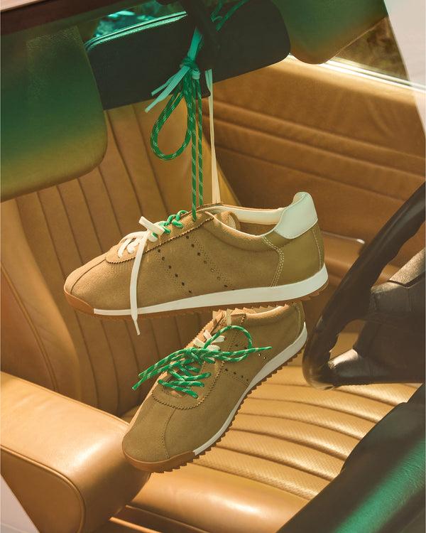 Steven New York Mirage Daim Brun Clair