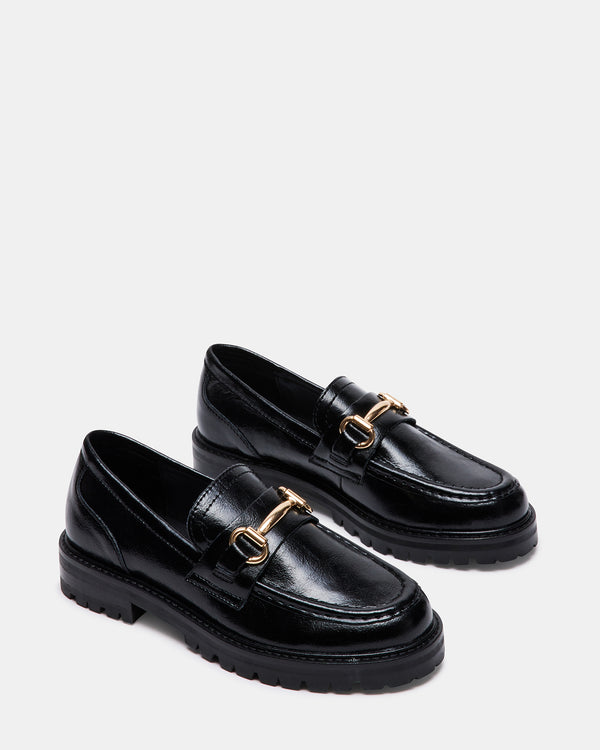 Steven New York Mistor Cuir Noir