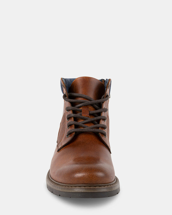 Steven New York Modest Brun Clair Cuir