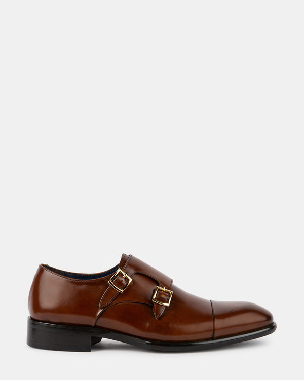 steven new york Morellii Cuir Cognac