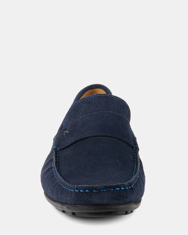 Steven New York Moriah Bleu Suede