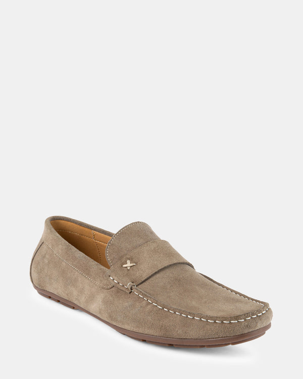Steven New York Moriah Taupe Suede