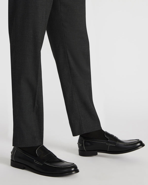 Steven New York Natan Cuir Noir