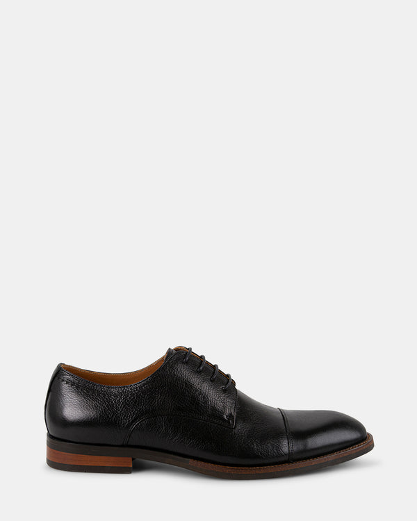 steven new york Neligan Cuir Noir