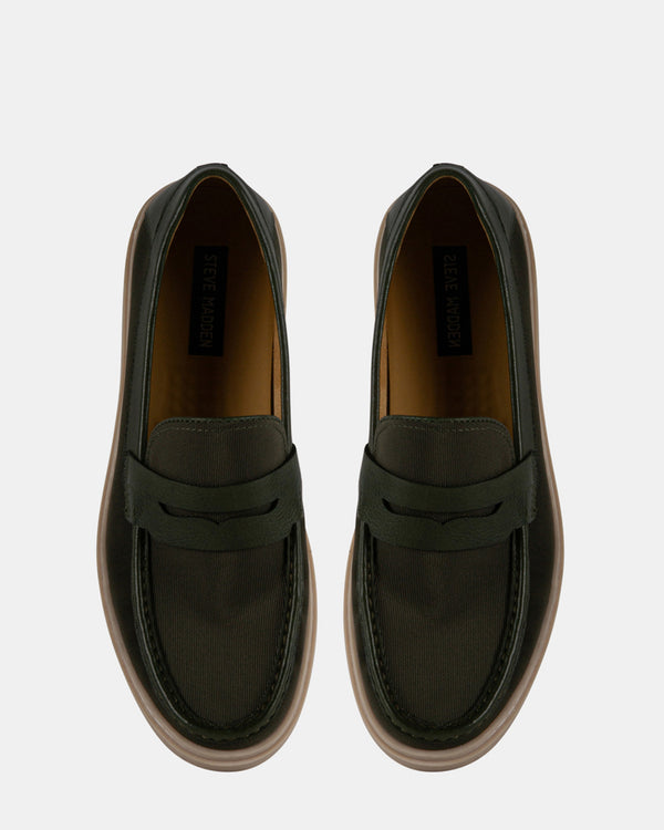 Steven New York Palto Vert Multi