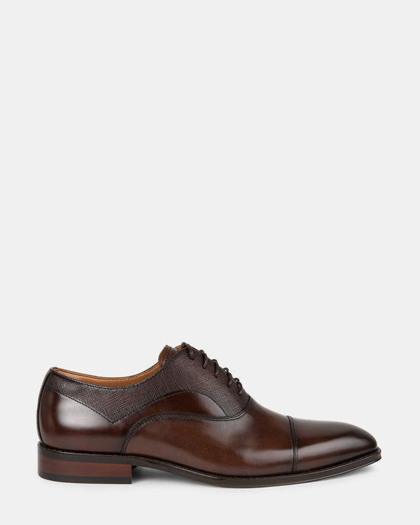 steven new york Plakard Brun Cuir