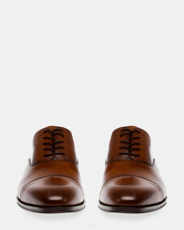 Steven New York Plakard Cuir Tan