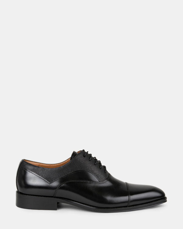 steven new york Plakard Noir Cuir