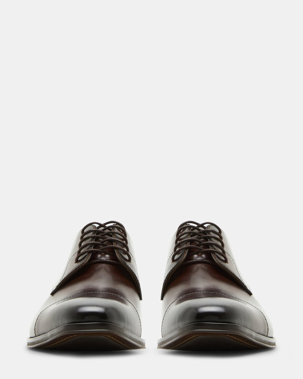 Steven New York Planche Cuir Marron