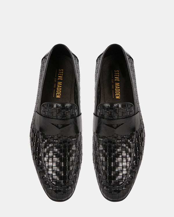 Steven New York Playa Cuir Noir