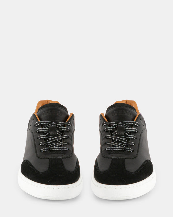 Steven New York Radarr Cuir Noir