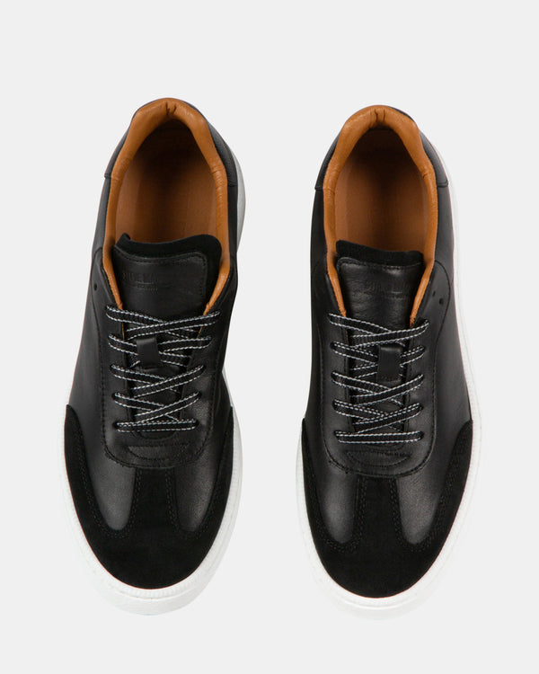 Steven New York Radarr Cuir Noir